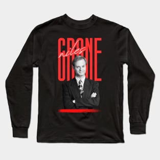 Niles crane///original retro Long Sleeve T-Shirt